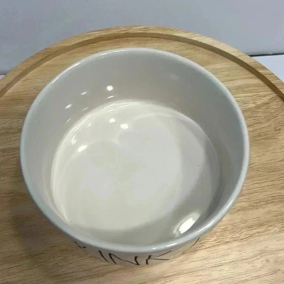 Rae Dunn DRINK UP Dog Bowl - Picture 2 of 4